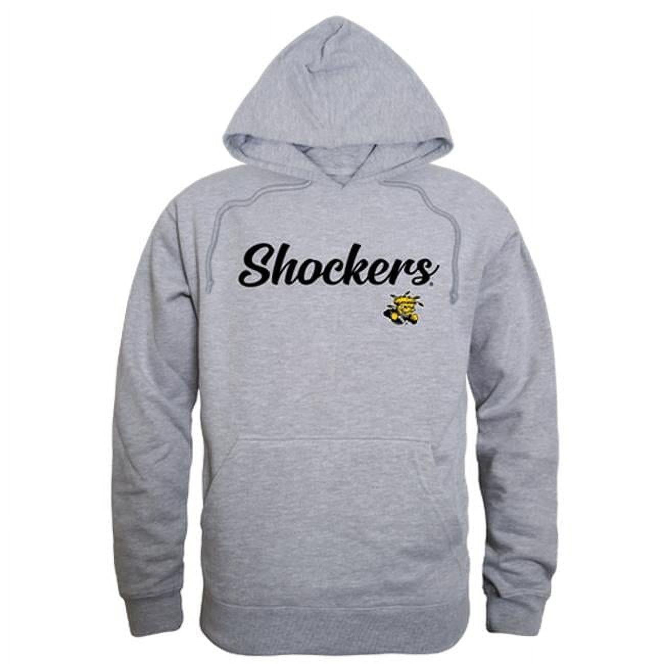Shockers Script W Republic 558-158-HGY-05 Men Wichita State Shockers Script Hoodie ...