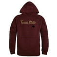 thumbnail image 1 of W Republic 558-181-MAR-05 Men Texas State Bobcats Script Hoodie, Maroon - 2XL, 1 of 1