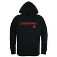thumbnail image 1 of W Republic 558-189-BLK-02 Men Louisiana Lafayette Ragin Cajuns Script Hoodie, Black - Medium, 1 of 1
