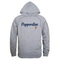 thumbnail image 1 of W Republic 558-196-HGY-03 Men Pepperdine Waves Script Hoodie, Heather Grey - Large, 1 of 1
