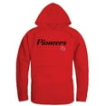 thumbnail image 1 of W Republic 558-205-RED-01 California State University, East Bay Mens Script Hoodie - Red, Small, 1 of 1