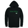 thumbnail image 1 of W Republic 558-210-BLK-01 Utah Valley University Mens Script Hoodie, Black - Small, 1 of 1