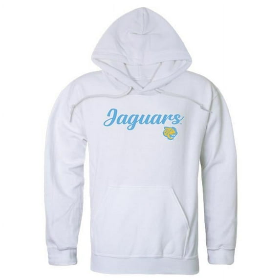 W Republic 558-235-WHT-01 Southern University Mens Script Hoodie, White - Small