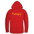 thumbnail image 1 of W Republic 558-240-RED-01 Tuskegee University Mens Script Hoodie, Red - Small, 1 of 1