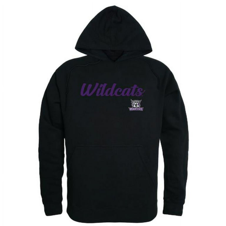 W Republic 558-251-BLK-01 Men Weber State Wildcats Script Hoodie
