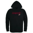 thumbnail image 1 of W Republic 558-323-BLK-05 Men Lafayette Leopards Script Hoodie, Black - 2XL, 1 of 1