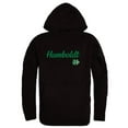thumbnail image 1 of W Republic 558-447-BLK-01 Men Humboldt State University Script Hoodie, Black - Small, 1 of 1