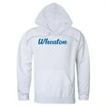 thumbnail image 1 of W Republic 558-605-WHT-02 Wheaton College Lyons Script Hoodie, White - Medium, 1 of 1