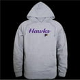 thumbnail image 1 of W Republic 558-654-HGY-02 Hunter College Hawks Script Hoodie, Heather Grey - Medium, 1 of 1