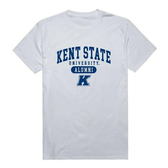 W Republic 559-128-WHT-05 Kent State University Alumni T-Shirt, White - 2XL