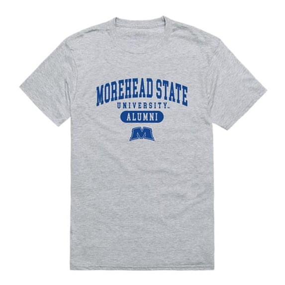 W Republic 559-134-HGY-05 Men Morehead State Eagles Alumni T-Shirt, Heather Grey - 2XL