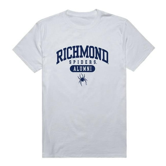W Republic 559-145-WHT-05 Men Richmond Spiders Alumni T-Shirt, White - 2XL