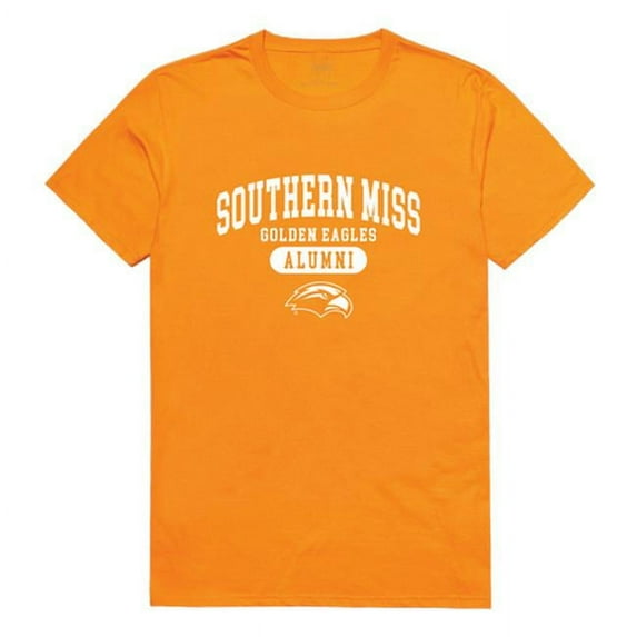 W Republic 559-151-GLD-05 Men Southern Mississippi Golden Eagles Alumni T-Shirt, Gold - 2XL
