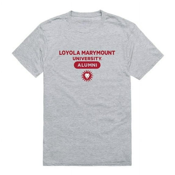 W Republic 559-160-HGY-02 Men Loyola Marymount Lions Alumni T-Shirt, Heather Grey - Medium