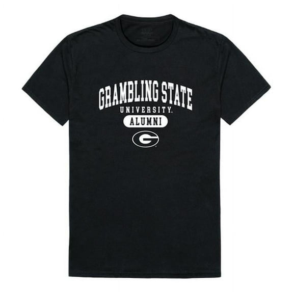 W Republic 559-170-BLK-04 Grambling State University Men Alumni T-Shirt, Black - Extra Large