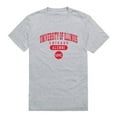 thumbnail image 1 of W Republic 559-180-HGY-03 University of Illinois Chicago Men Alumni T-Shirt, Heather Grey - Large, 1 of 1