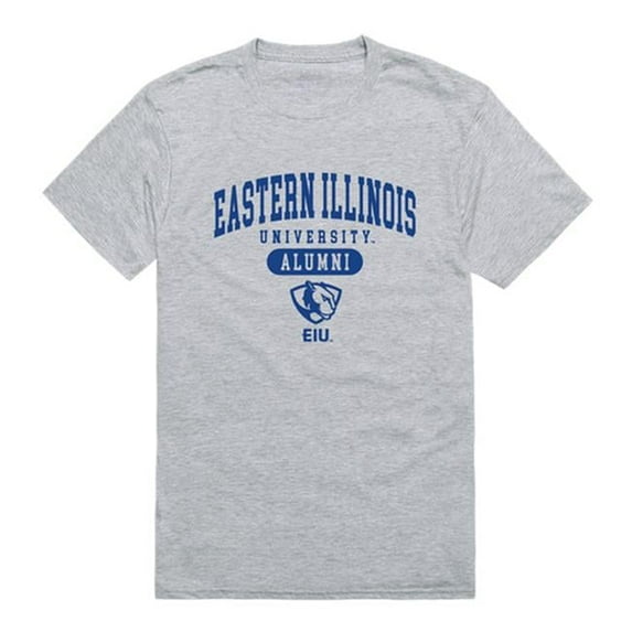W Republic 559-216-HGY-03 Eastern Illinois University Men Alumni T-Shirt, Heather Grey - Large
