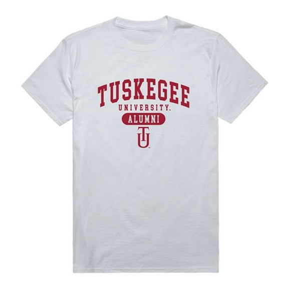 W Republic 559-240-WHT-02 Tuskegee University Alumni T-Shirt, White - Medium