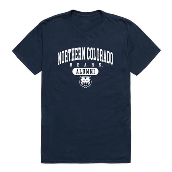 W Republic 559-244-NVY-01 University of Northern Colorado Alumni T-Shirt, Navy - Small