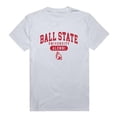 thumbnail image 1 of W Republic 559-264-WHT-03 Men Ball State Cardinals Alumni T-Shirt, White - Large, 1 of 1