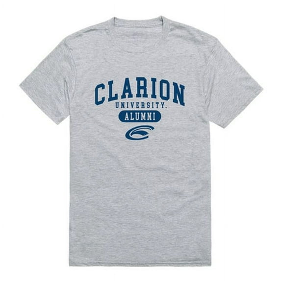 W Republic 559-280-HGY-03 Clarion University of Pennsylvania Men Alumni T-Shirt, Heather Grey - Large