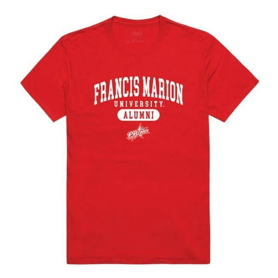 W Republic 559-306-RED-01 Francis Marion University Men Alumni T-Shirt, Red - Small