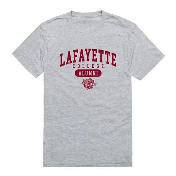 W Republic 559-323-HGY-04 Lafayette College Men Alumni T-Shirt, Heather Grey - Extra Large
