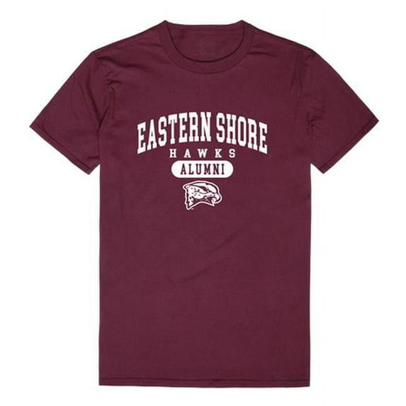 W Republic 559-337-MAR-02 University of Maryland Eastern Shore Alumni T-Shirt, Maroon - Medium