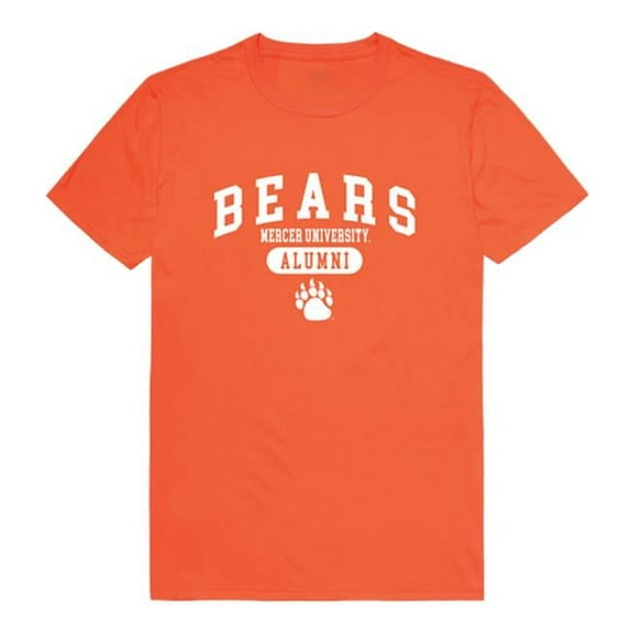 W Republic 559-340-ORN-02 Mercer University Alumni T-Shirt, Orange - Medium