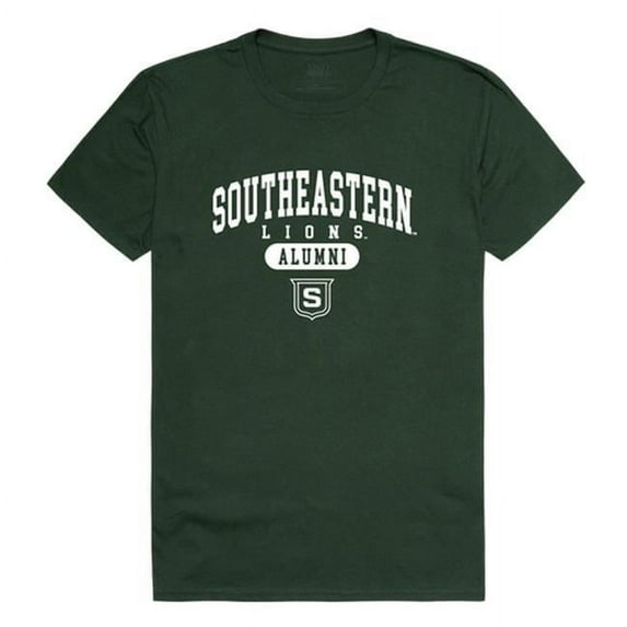 W Republic 559-385-FR2-03 Southeastern Louisiana University Lions Alumni T-Shirt, Forest Green - Large