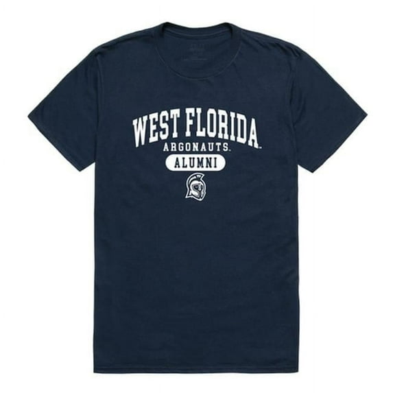 W Republic 559-402-NVY-05 University of West Florida Men Alumni T-Shirt, Navy - 2XL