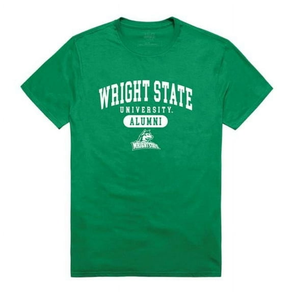 W Republic 559-416-KEL-03 Wright State University Men Alumni T-Shirt, Kelly - Large