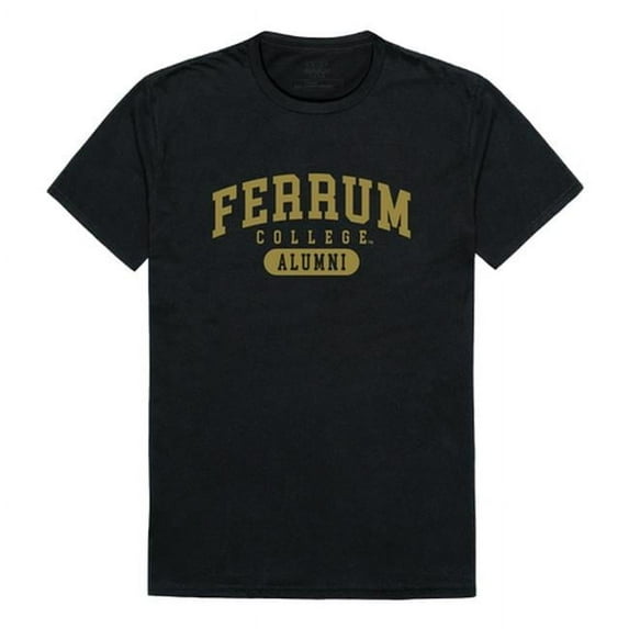 W Republic 559-452-BLK-05 Men Ferrum College Alumni T-Shirt, Black - 2XL