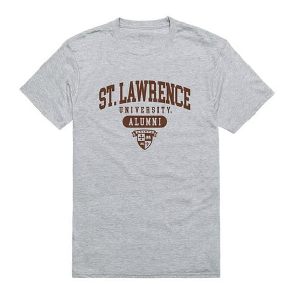 W Republic 559-460-HGY-03 Men St. Lawrence University Alumni T-Shirt, Heather Grey - Large