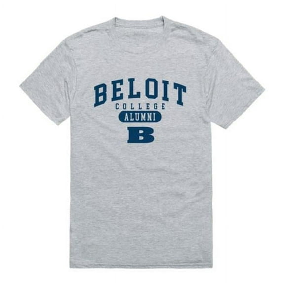 W Republic 559-482-HGY-03 Beloit College Buccaneers Alumni T-Shirt, Heather Grey - Large