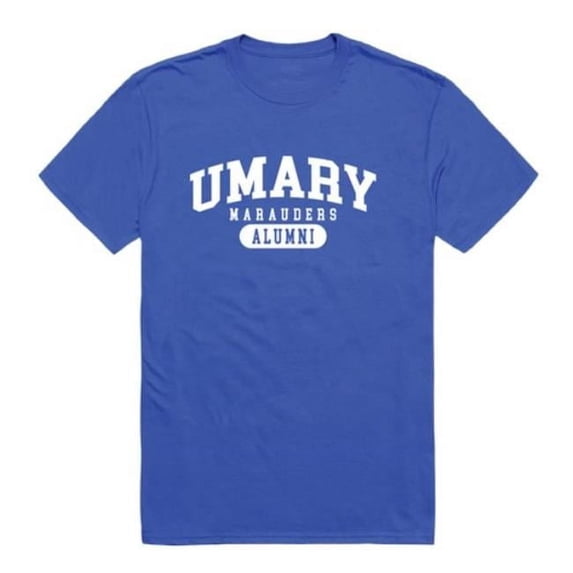 W Republic 559-538-RYL-01 University of Mary Marauders Alumni T-Shirt, Royal - Small