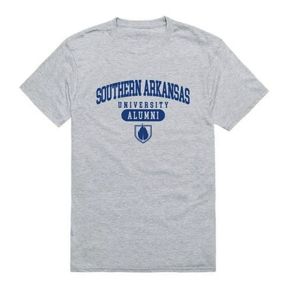 W Republic 559-585-HGY-03 Southern Arkansas University Muleriders Alumni T-Shirt, Heather Grey - Large