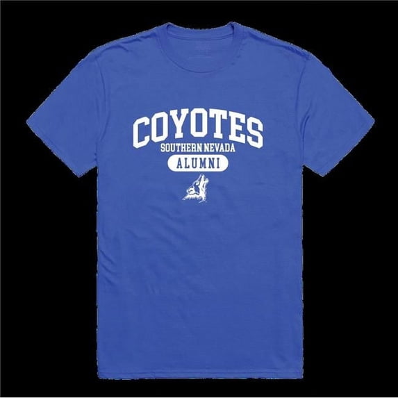 W Republic 559-672-RYL-03 College of Southern Nevada Coyotes Alumni T-Shirt, Royal - Large