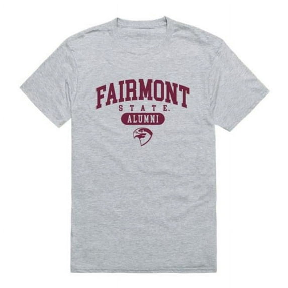 W Republic 559-686-HGY-01 Fairmont State University Falcons Alumni T-Shirt, Heather Grey - Small