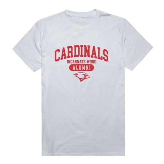 W Republic 559-687-WHT-03 University of the Incarnate Word Cardinals Alumni T-Shirt, White - Large