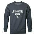 thumbnail image 1 of W Republic 560-109-HCH-01 Men Cal State Long Beach 49Ers Alumni Fleece, Heather Charcoal - Small, 1 of 1