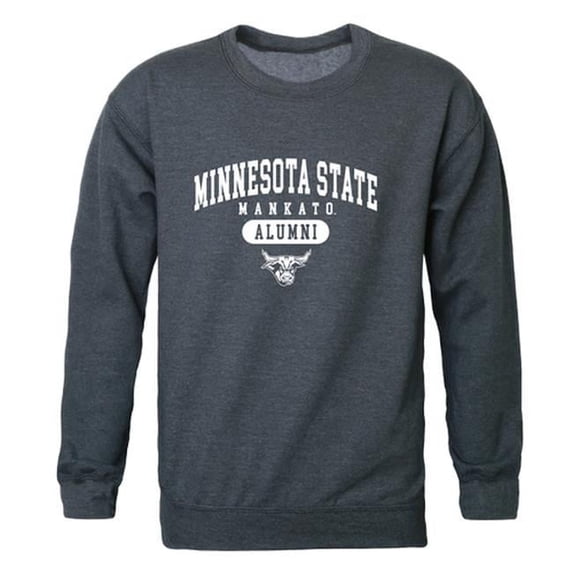 W Republic 560-132-HCH-02 Men Minnesota State Mavericks Alumni Fleece, Heather Charcoal - Medium