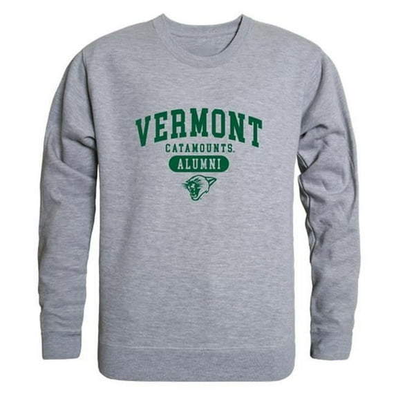 W Republic 560-155-HGY-05 Men University of Vermont Catamounts Alumni Fleece, Heather Grey - 2XL