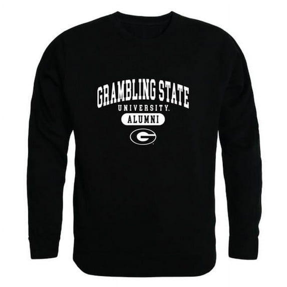 W Republic 560-170-BLK-02 Men Grambling State Tigers Alumni Fleece, Black - Medium
