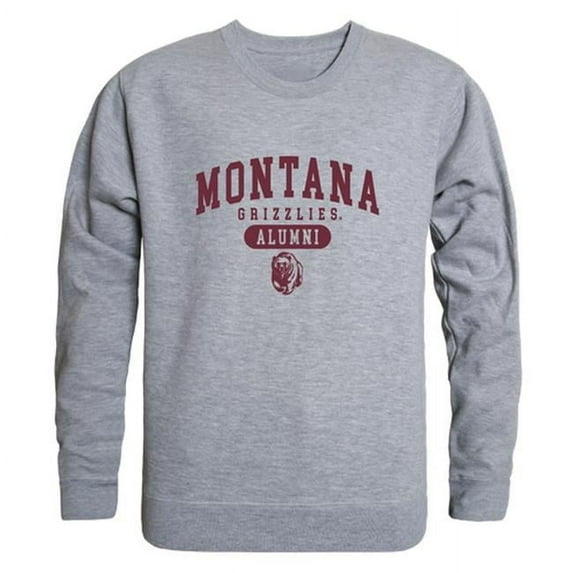 W Republic 560-191-HGY-05 Men Montana Grizzlies Alumni Fleece, Heather Grey - 2XL