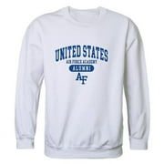 W Republic 560-242-WHT-04 Men USA Air Force Falcons Alumni Fleece, White - Extra Large