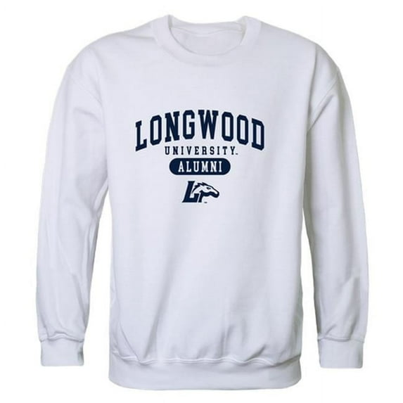W Republic 560-330-WHT-04 Men Longwood Lancers Alumni Fleece, White - Extra Large