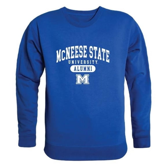 W Republic 560-338-RYL-03 Men Mcneese State Cowboys Alumni Fleece, Royal Blue - Large