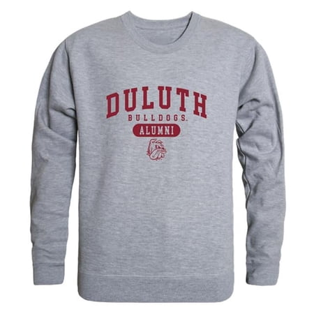 W Republic 560-344-HGY-04 Men Minnesota Duluth Bulldogs Alumni Fleece, Heather Grey - Extra Large