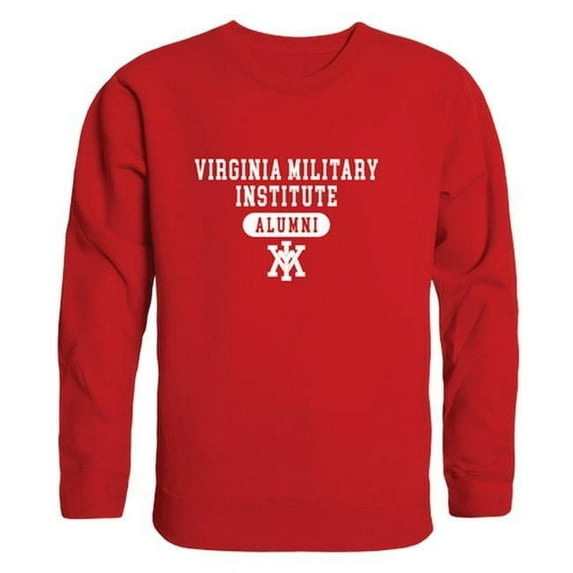 W Republic 560-399-RED-02 Men Virginia Military Institute Keydets Alumni Fleece, Red - Medium